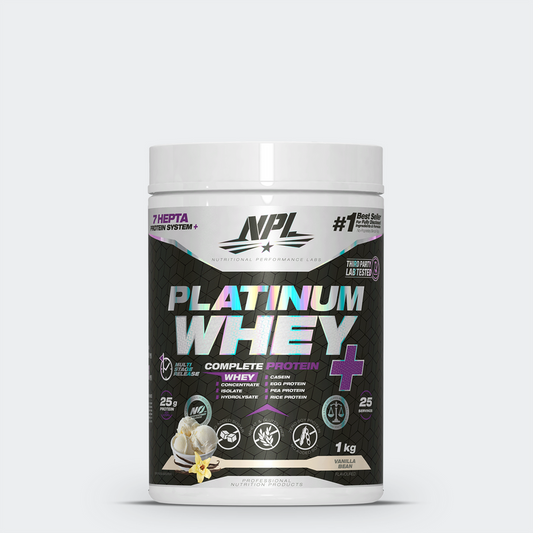 NPL Platinum Whey + 1kg Vanilla Bean