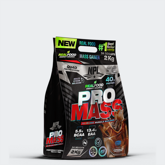 NPL Pro Mass 2kg - Chocolate Milkshake *NEW