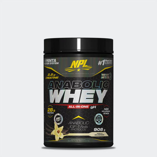 NPL Anabolic Whey 2lbs Vanilla Cheesecake